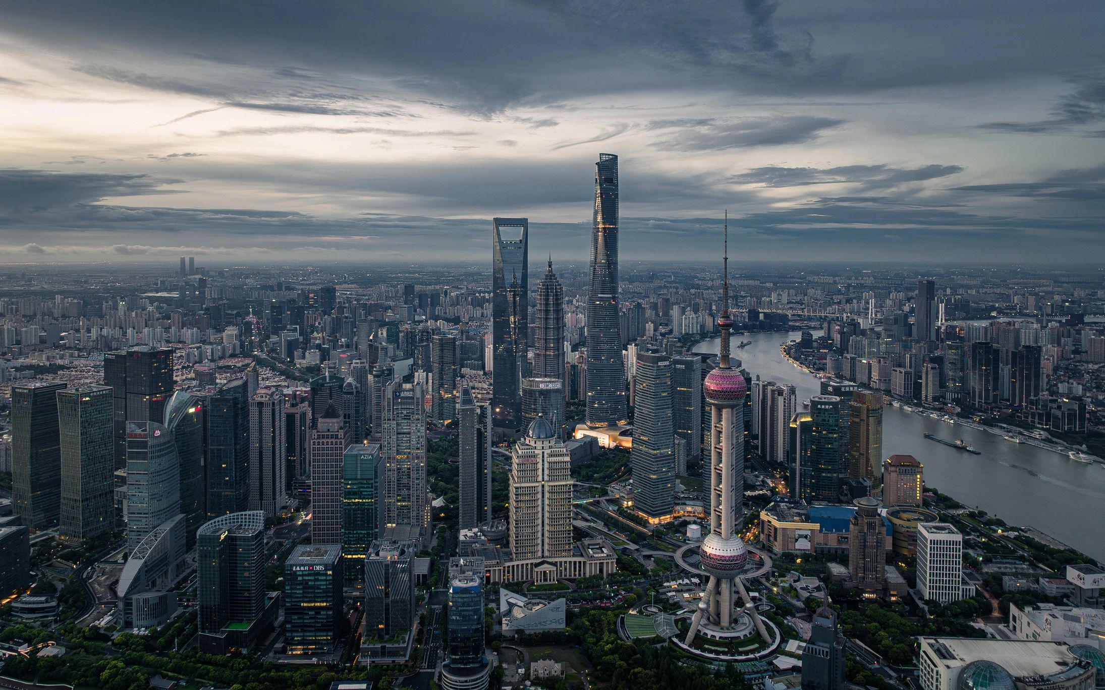 Modern skyline representing large-scale engineering and building projects